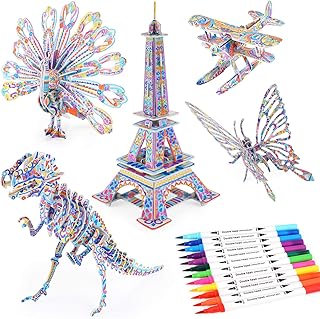 3D Coloring Puzzle Craft Kit