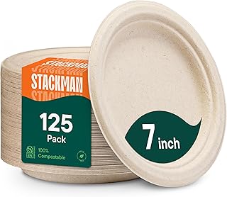 Eco-Friendly Compostable Small Plates