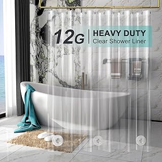 AmazerBath Heavy-Duty Shower Liner