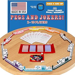 Pegs and Jokers Board Game