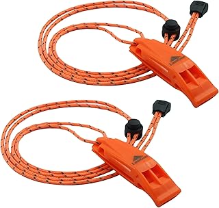 Emergency Safety Whistles 2 Pack