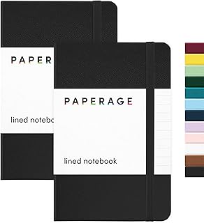 PAPERAGE Pocket Lined Journal