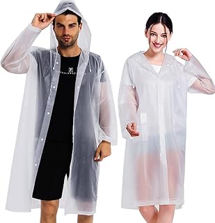 COOY Reusable EVA Rain Ponchos