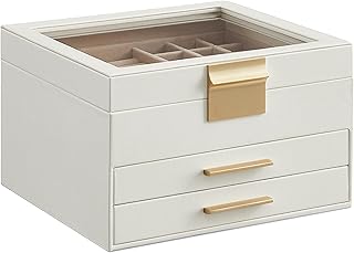 SONGMICS 3-Layer Jewelry Organizer