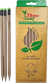 Three Leaf Eco-Friendly Pencils
