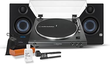 Audio-Technica Turntable and Monitors Bundle