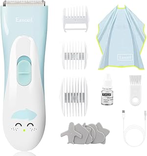 Quiet Waterproof Kids Hair Clippers