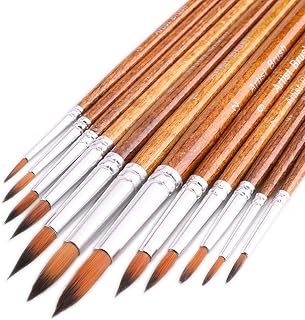 Round Pointed Artist Brushes