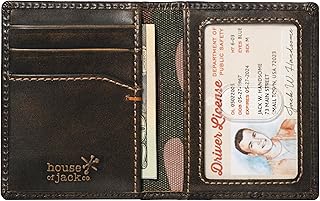 Slim Minimalist Leather Wallet