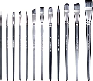 Transon 12-Piece Artist Brush Set