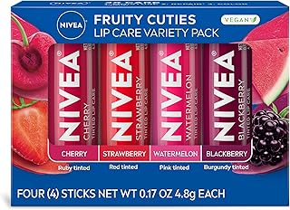 NIVEA Fruity Tinted Lip Balm Pack