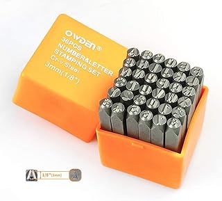OWDEN 36Pcs Professional Stamping Set