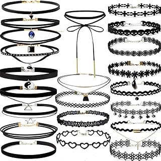 YOKER Velvet Choker Set