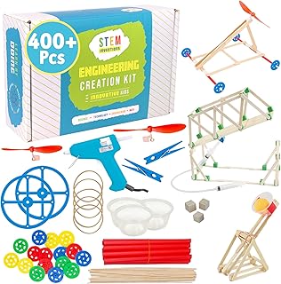 STEM Craft 400pcs Engineering Kit