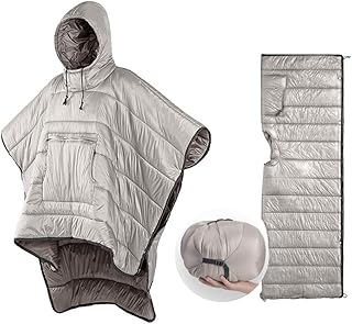 Hooded Camp Poncho Sleeping Bag