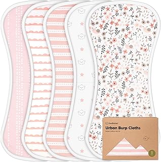 Organic Absorbent Baby Burp Cloths