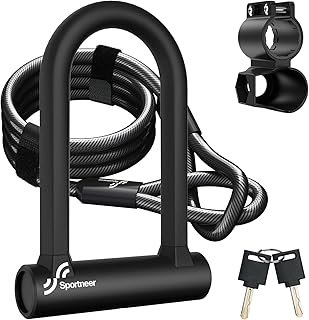 Sportneer Anti-Theft Bike U-Lock