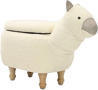 Critter Sitters Llama Storage Ottoman