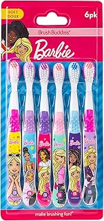 Barbie Kids Soft Bristle Toothbrushes