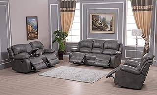 Betsy 3PC Leather Reclining Set