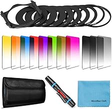 14-Piece Square Graduated ND Filter Kit