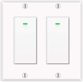 Double Smart WiFi Light Switches