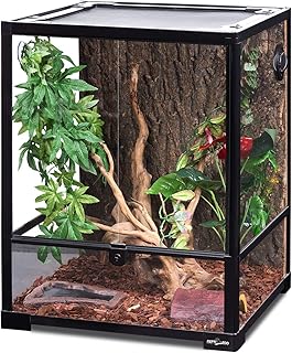 REPTI ZOO Glass Reptile Terrarium
