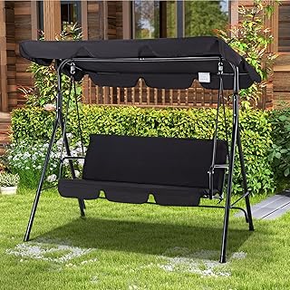 Esright 3-Seat Outdoor Patio Swing
