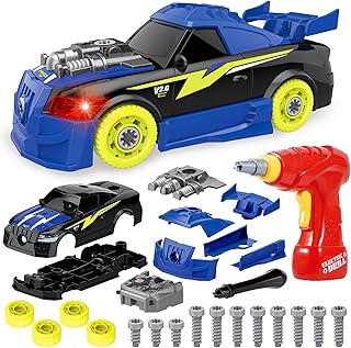 Coogam Racing Car Building Set