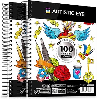 ARTISTIC EYE Premium Sketch Book Set