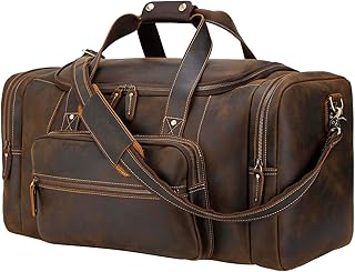Polare Leather Gym Duffle