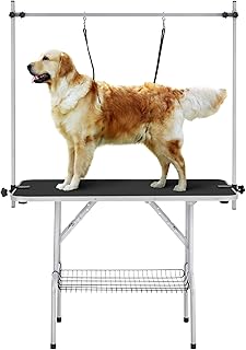 Yaheetech Adjustable Pet Grooming Table