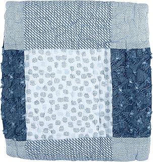 Stephan Baby Denim Dot Quilt