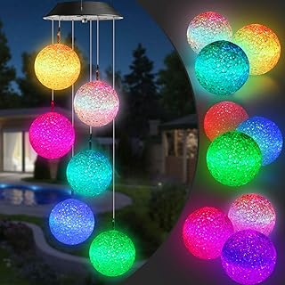 Toodour Solar LED Wind Chime