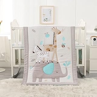 Elephant Safari Crib Bedding Set