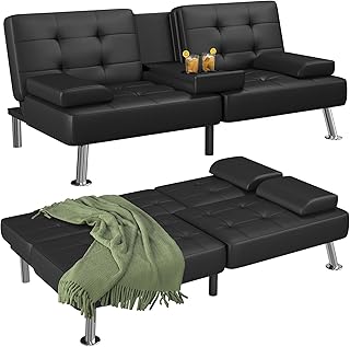Flamaker Convertible Futon Sofa Bed