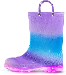 K KomForme Light-up Rain Boots