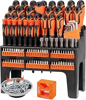 124-Piece Magnetic Screwdriver Set