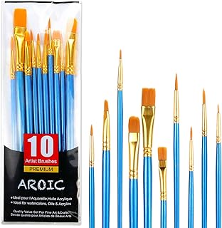 Acrylic 10-Piece Brush Set