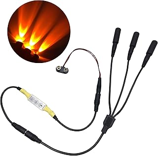 Flame Orange Flicker Light Kit