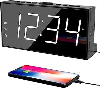 PPLEE Loud LED Alarm Clock