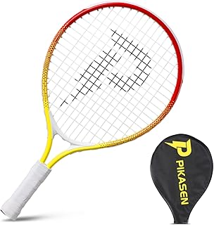 17" Kids Tennis Racket Best Starter Kit for Kids Age 4 and Under with Shoulder Strap Bag and Mini Tennis Racket Toddler Tennis Raquet