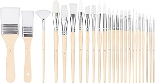 Amazon Basics Multi-shaped Paint Brushes