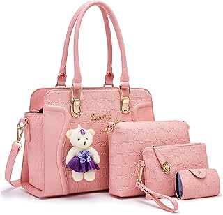 Soperwillton Women's 4pc Handbag Set