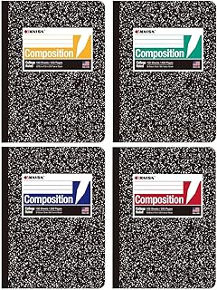 KAISA College Ruled Composition Notebooks