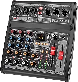 Pyle Professional DJ Audio Mixer