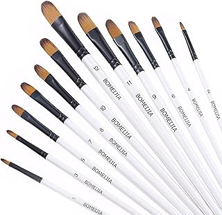 Filbert Professional Paint Brush Set