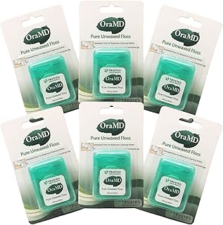 OraMD Pure Unwaxed Dental Floss