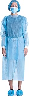 Disposable Long-Sleeve Lab Gowns