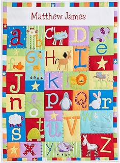 Personalized Baby Alphabet Quilt